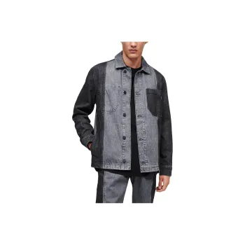 KARL LAGERFELD / Karl Lagerfeld Jeans Colour-block Denim Shirt Jacket