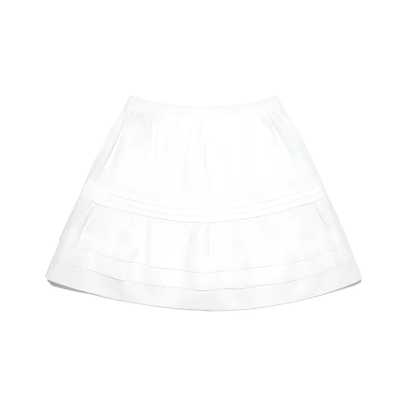 Lee Casual Short Skirts Women's White-1