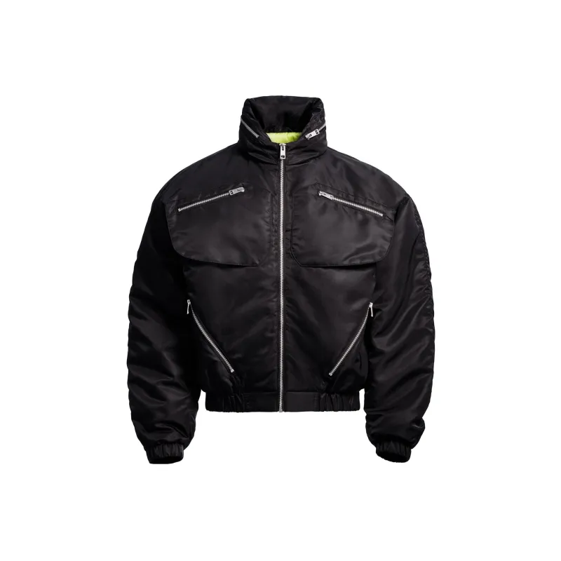 Mugler H&M Nylon Parachute Jacket Mens-0