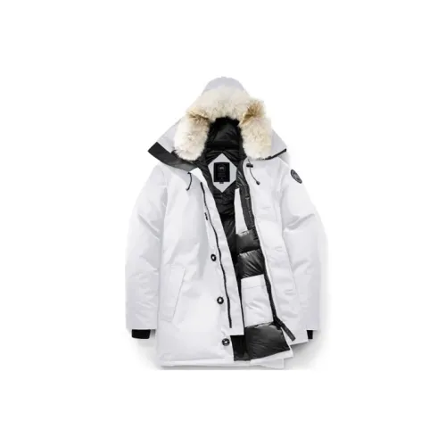 Canada Goose Black Mark Down Jacket Men's Polaris White