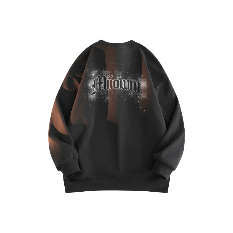 MIIOW Trend Party Series Sweatshirt Unisex Light Heather Gray-13