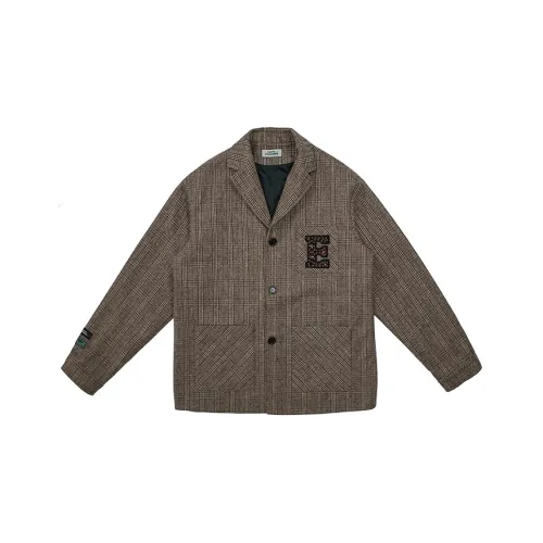 EMPTY REFERENCE Business Suits Unisex Coffee