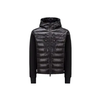 Moncler Grenoble Après Ski Knit sleeves Puffer Jacket