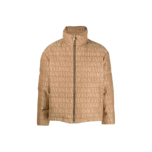 VERSACE High Neck Zipped Jacket
