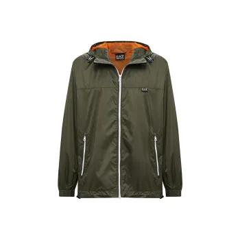 EMPORIO ARMANI EA7 SS24 Jackets & Coats Men's Army Green