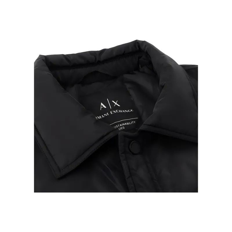 ARMANI EXCHANGEAE FW24 Puffer Jacket Men's Black-3
