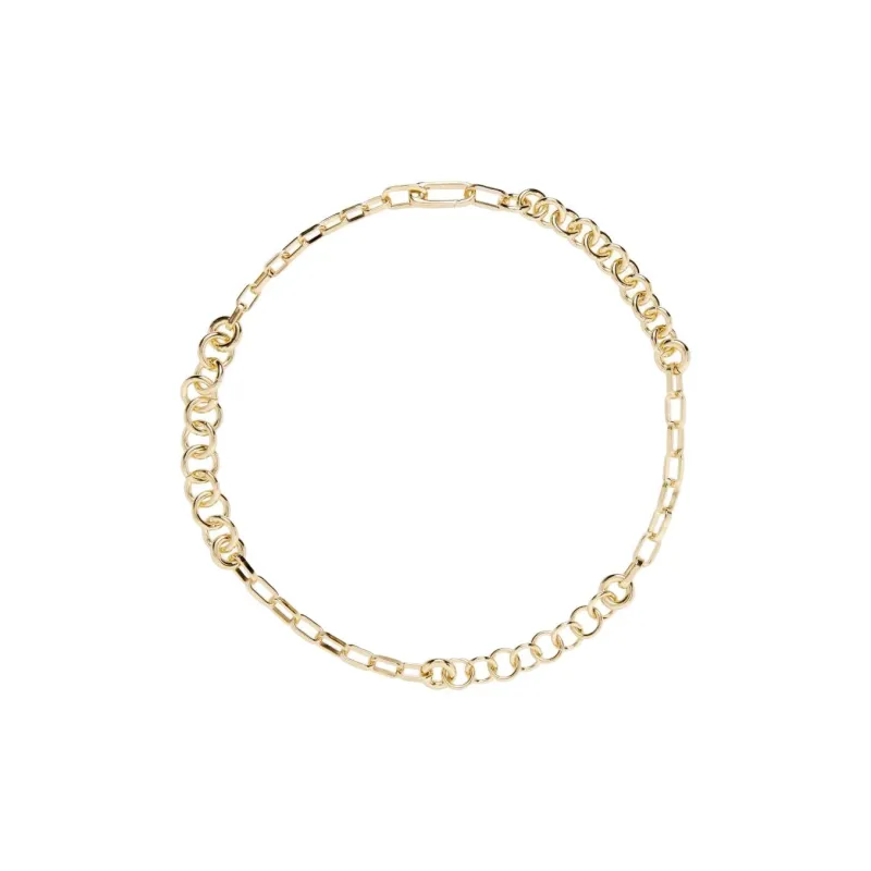 Laura Lombardi 14K Gold Plated Brass Necklaces Women's Gold-0