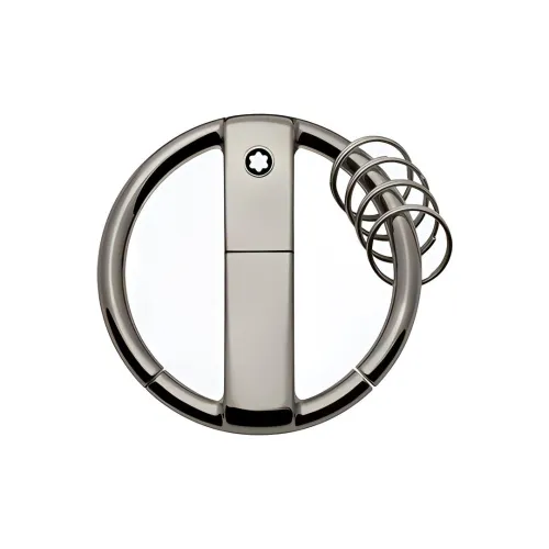 MONTBLANC Metal Keychains Unisex Black