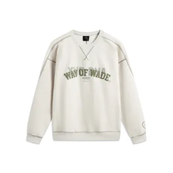 LiNing x YNG DNA Sweatshirt Men's Heather Gray Tile Gray
