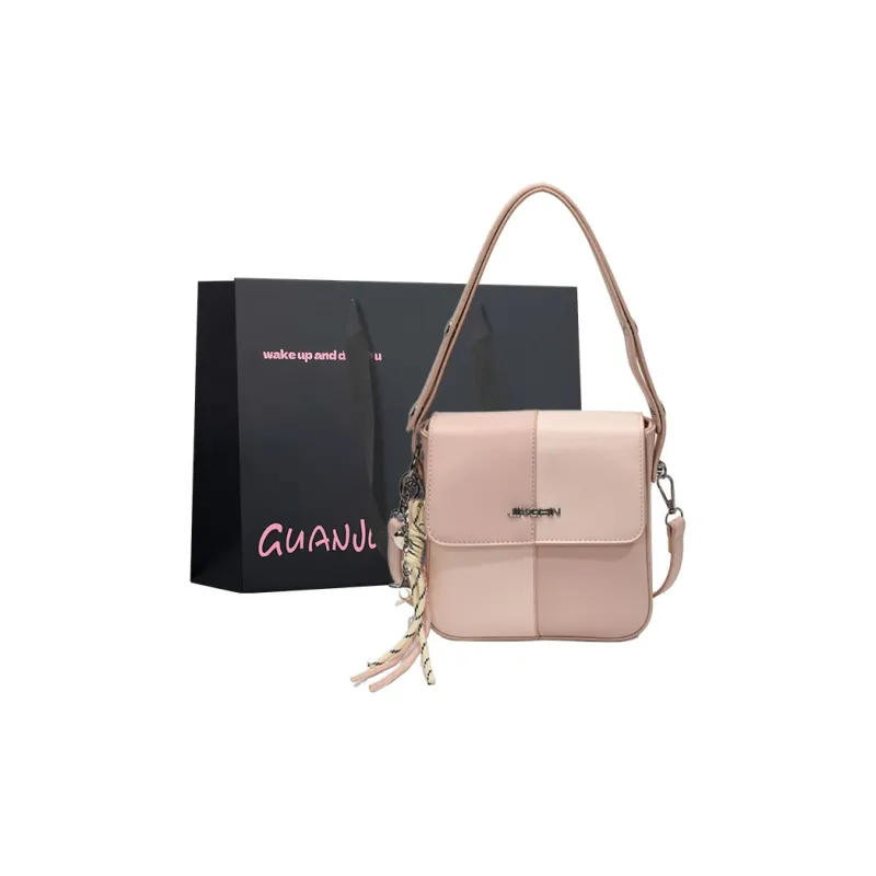 Champion Cub PU Shoulder Bag Regular Women's Silver/Black/Light Blue/Pink-12