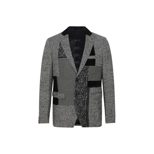 ANDREW MACKENZIE Business Suit Men's Gray