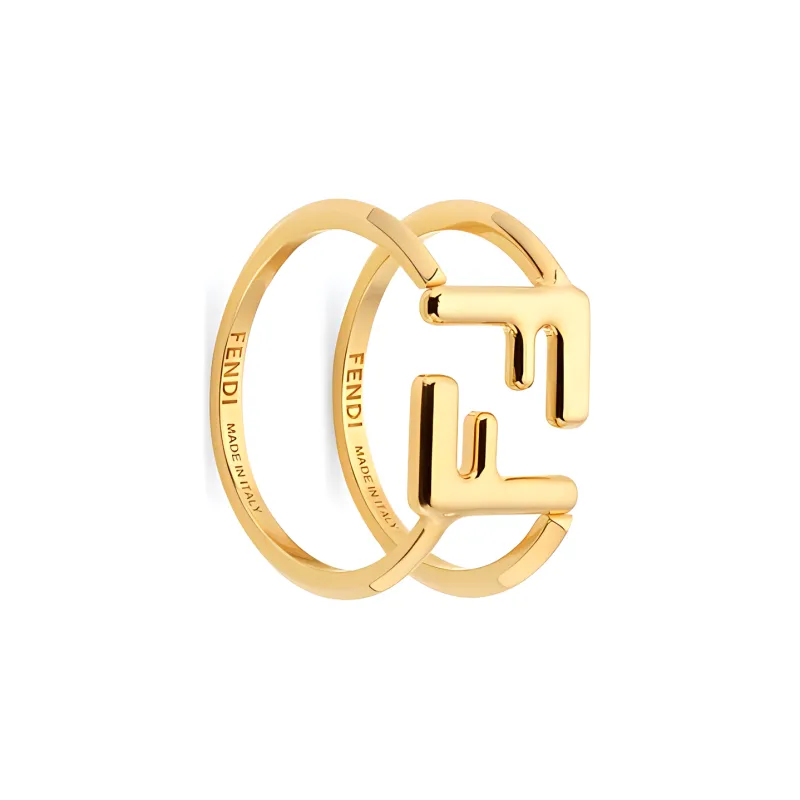 FENDI Rings Unisex Gold-1