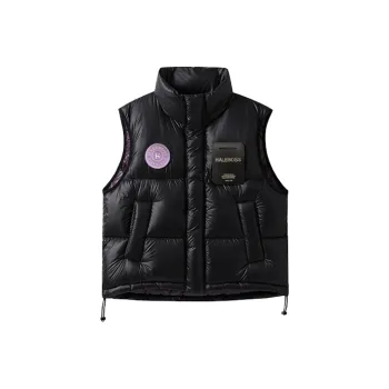 HALEBOSS Vests Men Black