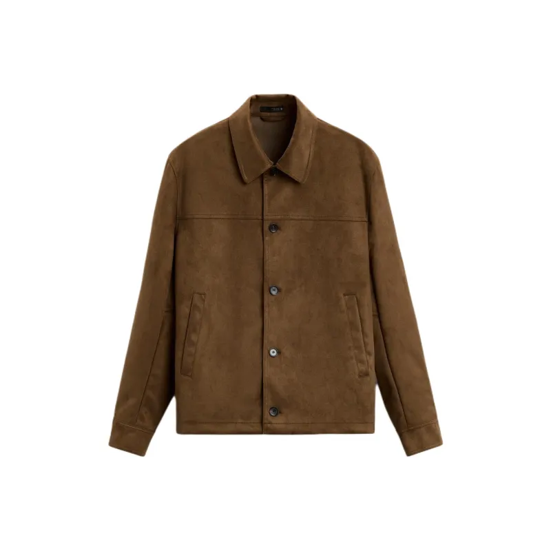ZARA Jackets Coats Men's Brandy-0