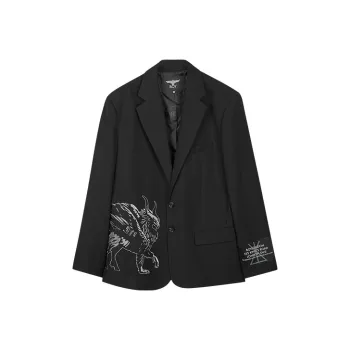 Boy London Business Suits Unisex Black