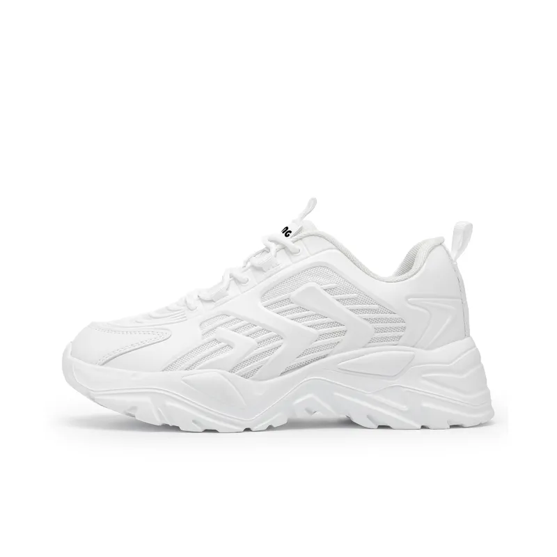 Singing Anti Slip And Wear Resistant Height Increasing Low Top Chunky Sneakers Unisex-0
