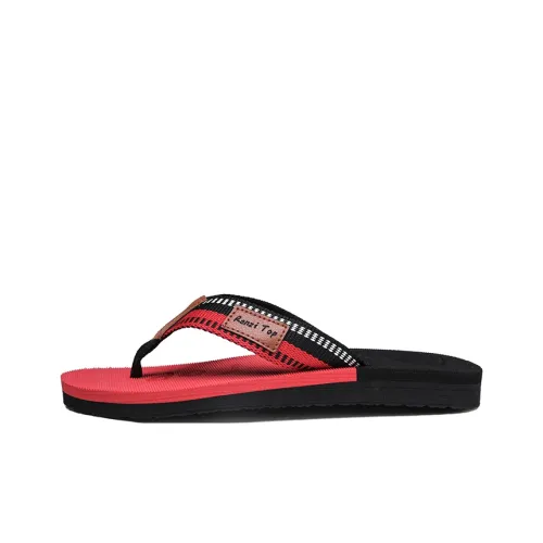 NANJIREN Woven Abrasion Resistant Slip Resistant Flip Flops Men's