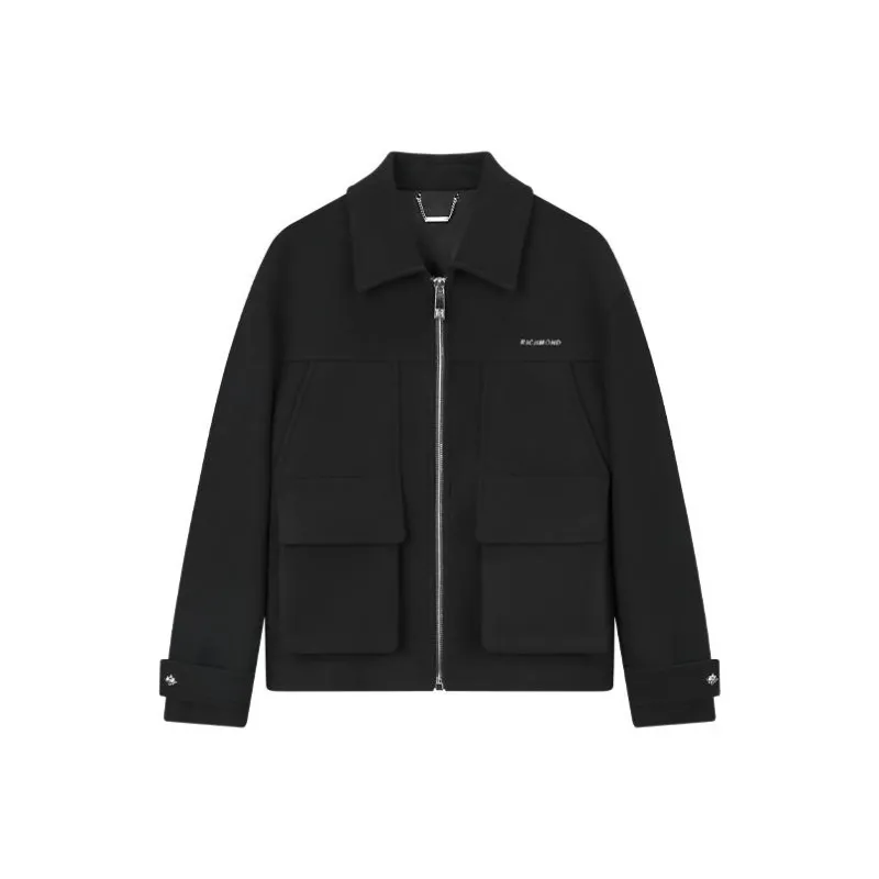 JOHN RICHMOND Jackets & Coats Men's Black-0