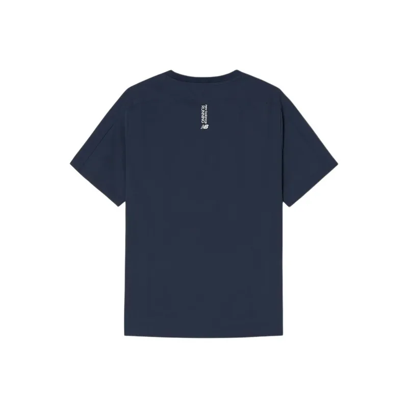 New Balance UNI FROZEN T Shirt Unisex 59 Marine-1