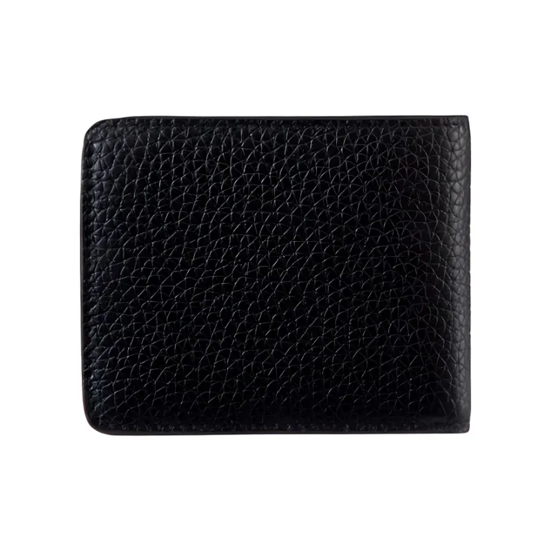 STEFANO RICCI Calfskin Wallet Men's Black-2