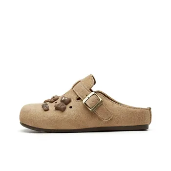 Jin Baichuan Rubber Sole Odor Resistant Slip Resistant Closed Toe Slippers Women's