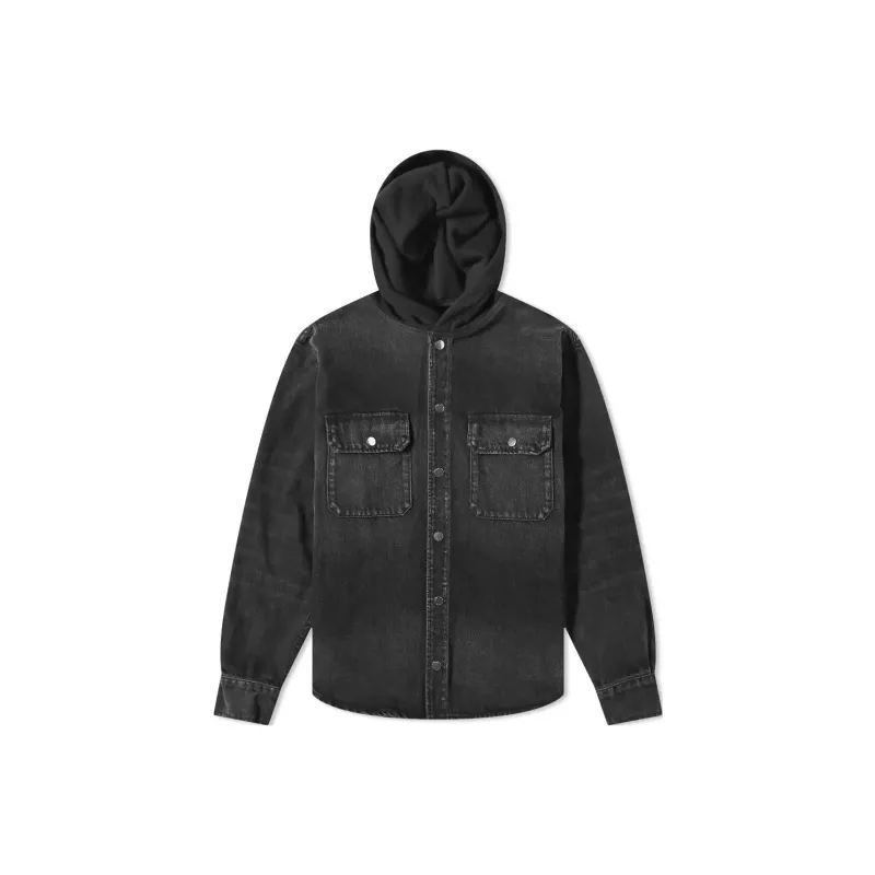AMIRI Denim Jackets Men Black-0