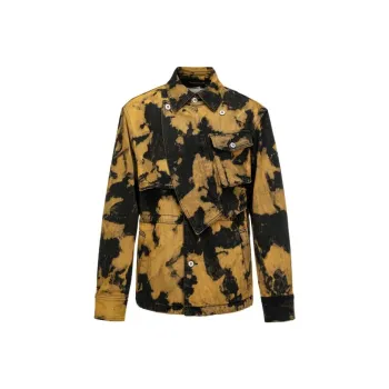 Feng Chen Wang Denim Jackets Men Multicolor
