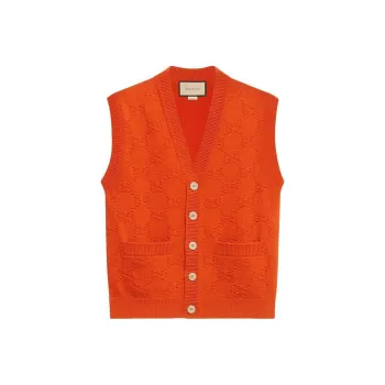 GUCCI GG motif Knit Vest