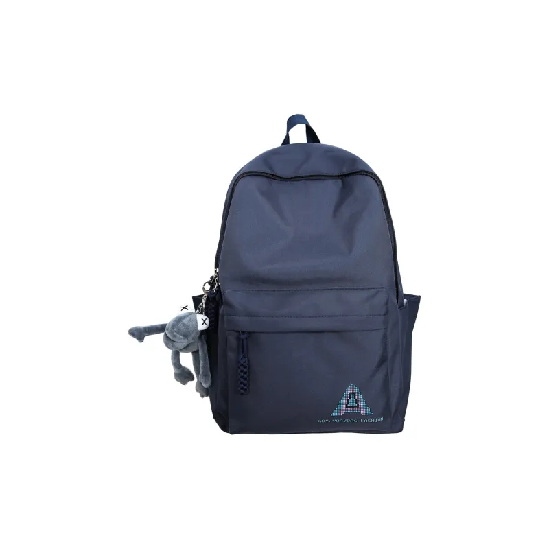 OUZIHUANG Nylon Backpack Regular Unisex Black/Green/Dark Blue/Red/Light Green-6