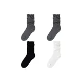 4-Pack (Dark Heather Gray 2+Black+White)