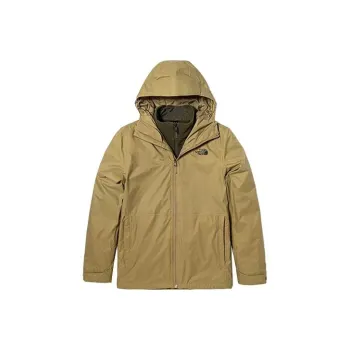 THE NORTH FACE Windproof And Breathable Windbreaker Jacket Men's Brown