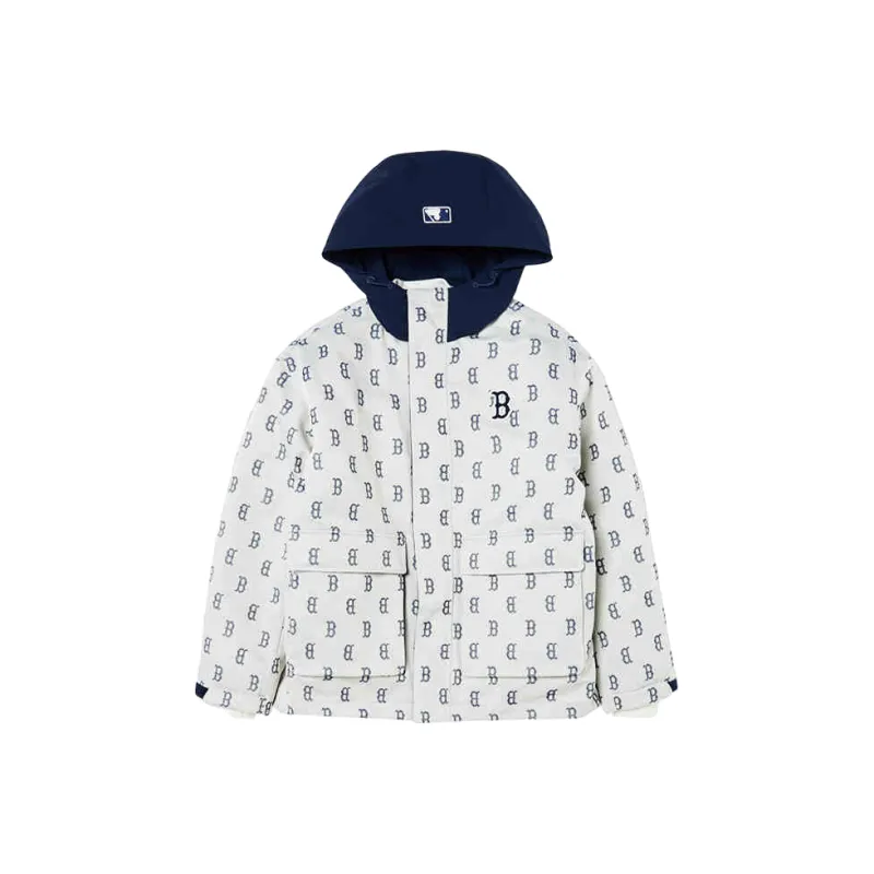 MLB Boston Red Sox Jackets Coats Unisex Dark Cream-0
