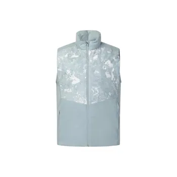 FILA Vests Men Blue Gray