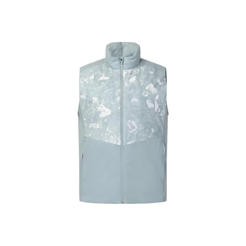 FILA Vests Men Blue Gray-0