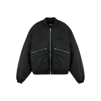 REPRESENT Zip detail Bomber Jacket