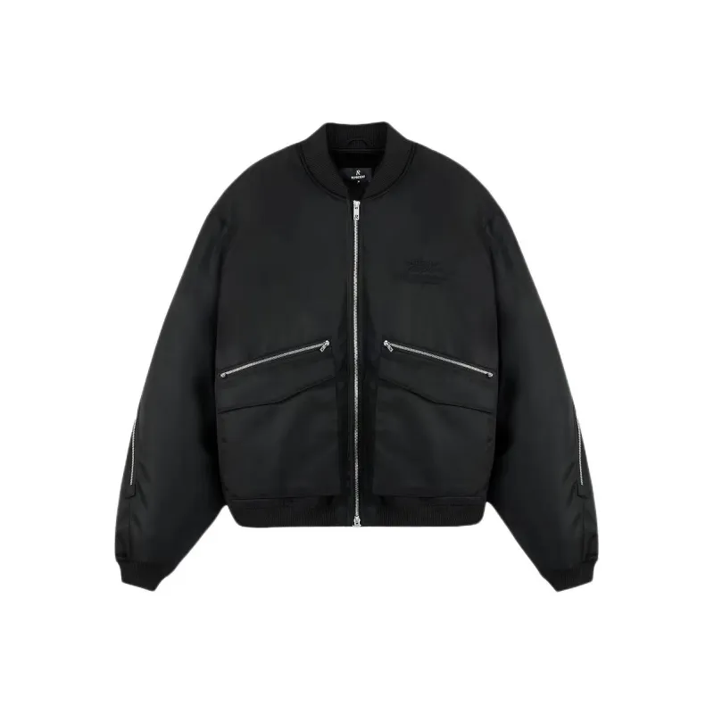 REPRESENT Zip detail Bomber Jacket-0