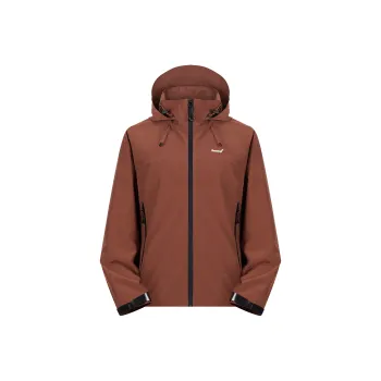 KOUEMGI Lace-Up Waterproof And Windproof Windbreaker Jacket Unisex