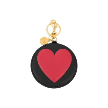 MOSCHINO Heart print Keyring