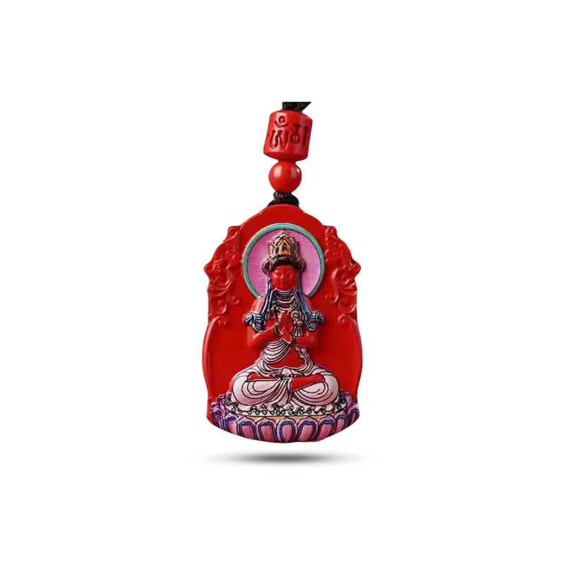 Sima Is Ethereal Cinnabar Pendants Unisex-14