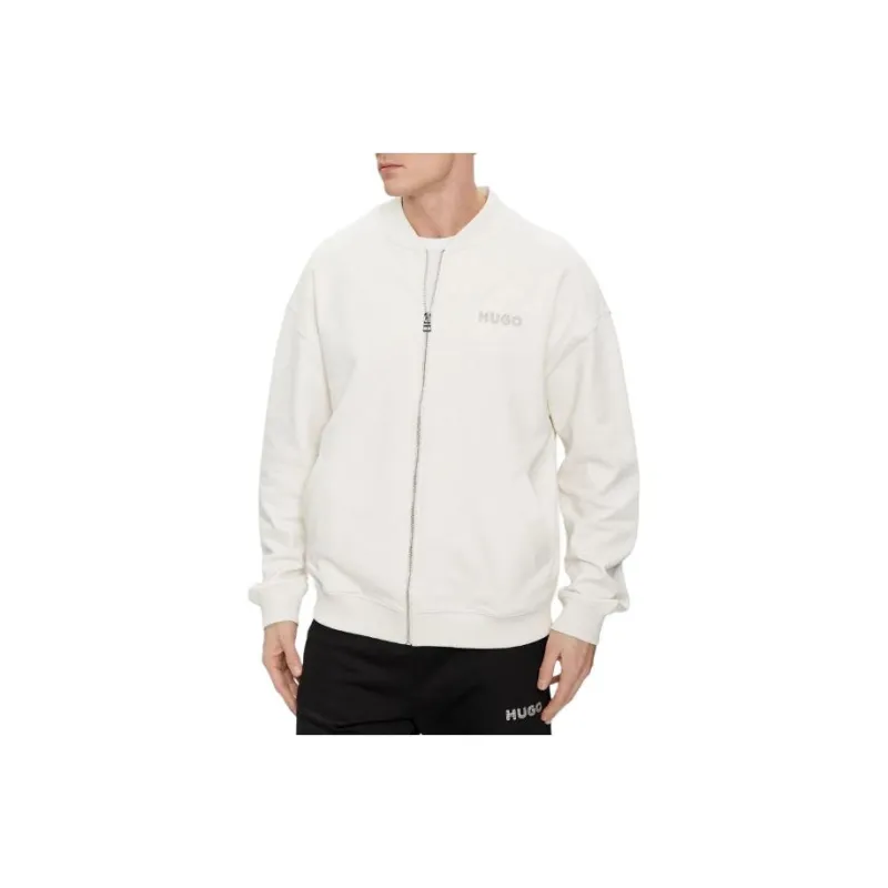 HUGO BOSS Zip up Cotton Cardigan-0