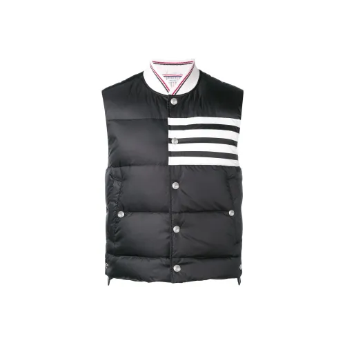 THOM BROWNE Vests Men Black