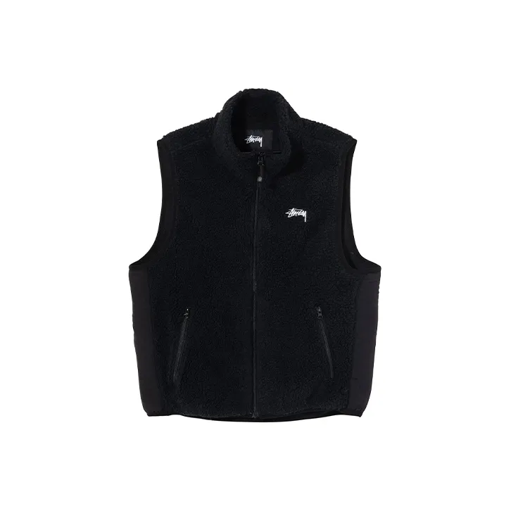 Stussy Block Sherpa Vest-3