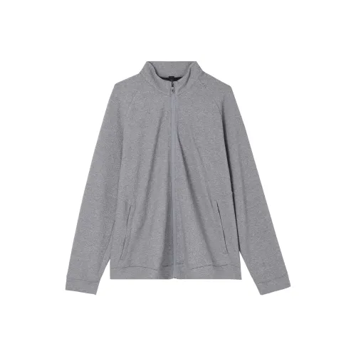 Rival Textured Double-Knit Cotton Zip Up Jackets Coats Men's