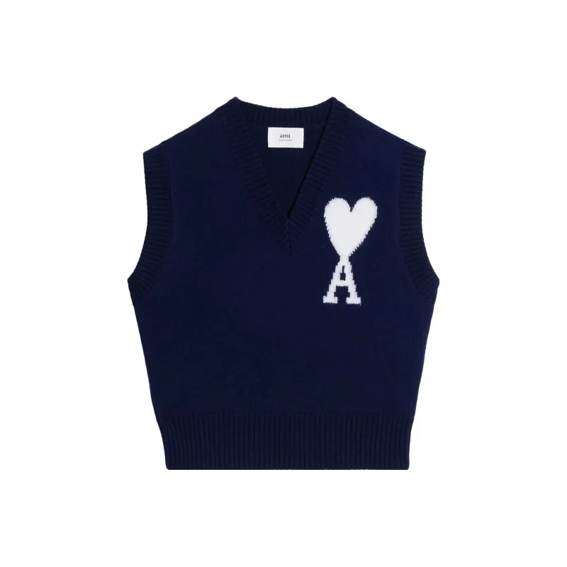 Ami Sleeveless Sweater-0