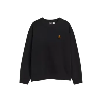 H&M Sweatshirt Men's Black/Discovery Channel