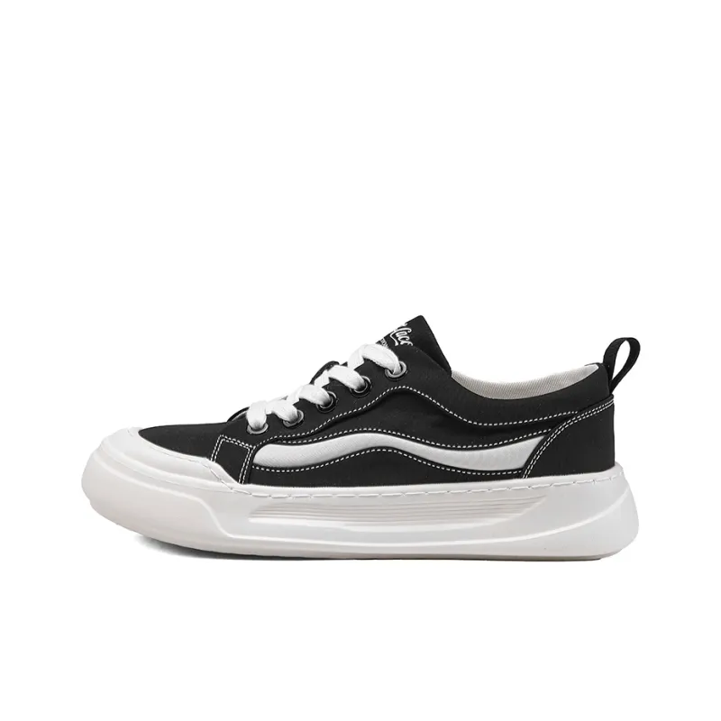 Seattle Palm Anti Slip Wear Resistant Low Top Skateboard Shoes Men's-0