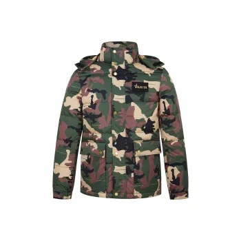BOINIGAN VANITA Multicolor Hooded Down Jacket Men's Camouflage