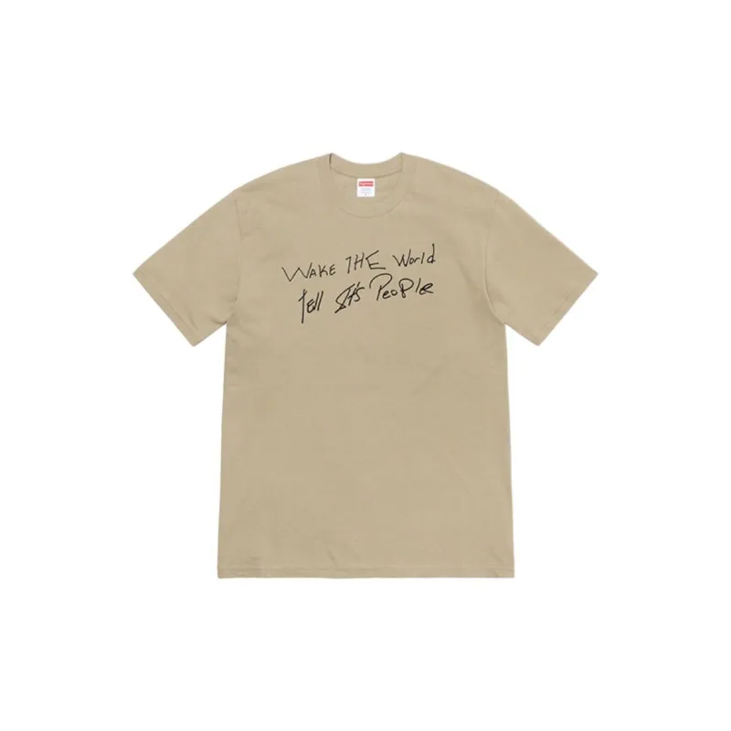 Supreme Buju Banton Wake The World Tee-0