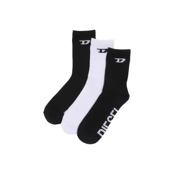 DIESEL Mid Calf Socks Men's 3 Pack