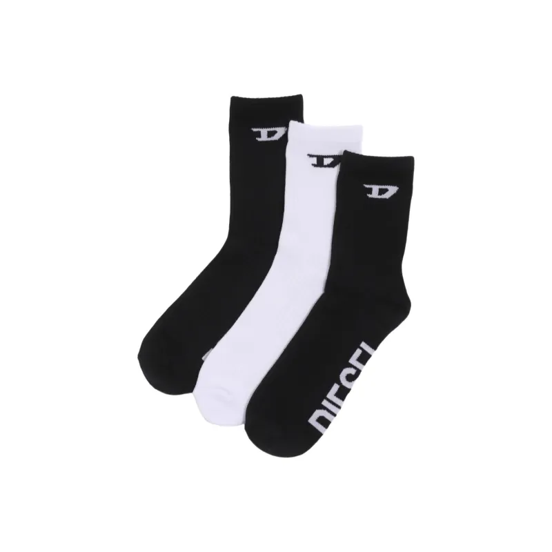 DIESEL Mid Calf Socks Men's 3 Pack-0